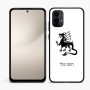 כיסוי בעיצוב אישי עם השם שלך לדגם - Motorola Moto E15 4G בעיצוב דרקון