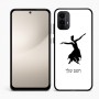 כיסוי בעיצוב אישי עם השם שלך לדגם - Motorola Moto E15 4G בעיצוב בלרינה