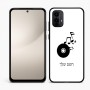 כיסוי בעיצוב אישי עם השם שלך לדגם - Motorola Moto E15 4G בעיצוב תקליטור - אזור מוזיקה