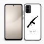 כיסוי בעיצוב אישי עם השם שלך לדגם - Motorola Moto E15 4G בעיצוב אק 47