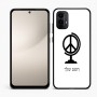 כיסוי בעיצוב אישי עם השם שלך לדגם - Motorola Moto E15 4G בעיצוב גלובוסי שלום