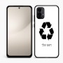 כיסוי בעיצוב אישי עם השם שלך לדגם - Motorola Moto E15 4G בעיצוב למחזר