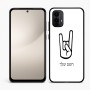 כיסוי בעיצוב אישי עם השם שלך לדגם - Motorola Moto E15 4G בעיצוב יד סלע
