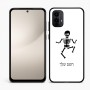 כיסוי בעיצוב אישי עם השם שלך לדגם - Motorola Moto E15 4G בעיצוב סקלטון