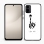 כיסוי בעיצוב אישי עם השם שלך לדגם - Motorola Moto E15 4G בעיצוב פסל החירות