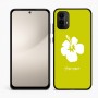 כיסוי בעיצוב אישי עם השם שלך לדגם - Motorola Moto E15 4G בעיצוב פרח היביסקוס