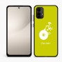כיסוי בעיצוב אישי עם השם שלך לדגם - Motorola Moto E15 4G בעיצוב תקליטור - אזור מוזיקה