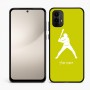 כיסוי בעיצוב אישי עם השם שלך לדגם - Motorola Moto E15 4G בעיצוב שחקן בייסבול