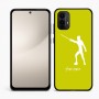 כיסוי בעיצוב אישי עם השם שלך לדגם - Motorola Moto E15 4G בעיצוב לוחם סייף