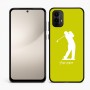 כיסוי בעיצוב אישי עם השם שלך לדגם - Motorola Moto E15 4G בעיצוב שחקן גולף