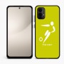 כיסוי בעיצוב אישי עם השם שלך לדגם - Motorola Moto E15 4G בעיצוב כדורגל אולימפי