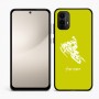 כיסוי בעיצוב אישי עם השם שלך לדגם - Motorola Moto E15 4G בעיצוב אופנוע שלג