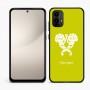 כיסוי בעיצוב אישי עם השם שלך לדגם - Motorola Moto E15 4G בעיצוב פרחי קרן