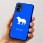 כיסוי בעיצוב אישי עם השם שלך לדגם - Motorola Moto E15 4G בעיצוב כלב