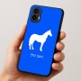 כיסוי בעיצוב אישי עם השם שלך לדגם - Motorola Moto E15 4G בעיצוב סוס
