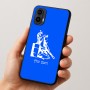 כיסוי בעיצוב אישי עם השם שלך לדגם - Motorola Moto E15 4G בעיצוב קאוגירל