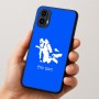 כיסוי בעיצוב אישי עם השם שלך לדגם - Motorola Moto E15 4G בעיצוב צוללן