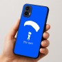 כיסוי בעיצוב אישי עם השם שלך לדגם - Motorola Moto E15 4G בעיצוב צניחה חופשית