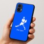 כיסוי בעיצוב אישי עם השם שלך לדגם - Motorola Moto E15 4G בעיצוב שחקן טניס