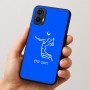 כיסוי בעיצוב אישי עם השם שלך לדגם - Motorola Moto E15 4G בעיצוב שחקן כדורעף