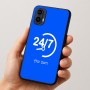 כיסוי בעיצוב אישי עם השם שלך לדגם - Motorola Moto E15 4G בעיצוב 24 ביולי