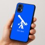 כיסוי בעיצוב אישי עם השם שלך לדגם - Motorola Moto E15 4G בעיצוב טלסקופ