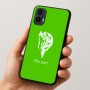 כיסוי בעיצוב אישי עם השם שלך לדגם - Motorola Moto E15 4G בעיצוב ראש סוס