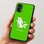 כיסוי בעיצוב אישי עם השם שלך לדגם - Motorola Moto E15 4G בעיצוב צוללן