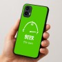 כיסוי בעיצוב אישי עם השם שלך לדגם - Motorola Moto E15 4G בעיצוב מיכל של בירה