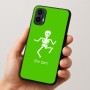כיסוי בעיצוב אישי עם השם שלך לדגם - Motorola Moto E15 4G בעיצוב סקלטון