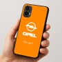 כיסוי בעיצוב אישי עם השם שלך לדגם - Motorola Moto E15 4G בעיצוב אופל