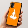 כיסוי בעיצוב אישי עם השם שלך לדגם - Motorola Moto E15 4G בעיצוב אימון יוגה