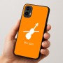 כיסוי בעיצוב אישי עם השם שלך לדגם - Motorola Moto E15 4G בעיצוב כינור