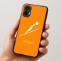כיסוי בעיצוב אישי עם השם שלך לדגם - Motorola Moto E15 4G בעיצוב קפיצת סקי אולימפית