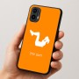 כיסוי בעיצוב אישי עם השם שלך לדגם - Motorola Moto E15 4G בעיצוב אישה מתאמנת