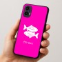 כיסוי בעיצוב אישי עם השם שלך לדגם - Motorola Moto E15 4G בעיצוב מזלות - דגים