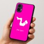 כיסוי בעיצוב אישי עם השם שלך לדגם - Motorola Moto E15 4G בעיצוב אישה מתאמנת