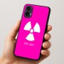 כיסוי בעיצוב אישי עם השם שלך לדגם - Motorola Moto E15 4G בעיצוב פצצת אטום גרעינית