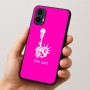 כיסוי בעיצוב אישי עם השם שלך לדגם - Motorola Moto E15 4G בעיצוב פסל החירות