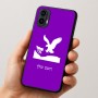 כיסוי בעיצוב אישי עם השם שלך לדגם - Motorola Moto E15 4G בעיצוב נשר אמריקאי
