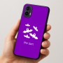 כיסוי בעיצוב אישי עם השם שלך לדגם - Motorola Moto E15 4G בעיצוב עטלפים