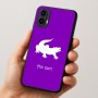 כיסוי בעיצוב אישי עם השם שלך לדגם - Motorola Moto E15 4G בעיצוב תנין
