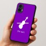 כיסוי בעיצוב אישי עם השם שלך לדגם - Motorola Moto E15 4G בעיצוב כינור