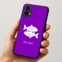 כיסוי בעיצוב אישי עם השם שלך לדגם - Motorola Moto E15 4G בעיצוב מזלות - דגים