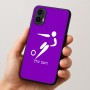 כיסוי בעיצוב אישי עם השם שלך לדגם - Motorola Moto E15 4G בעיצוב כדורגל אולימפי