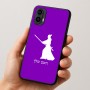 כיסוי בעיצוב אישי עם השם שלך לדגם - Motorola Moto E15 4G בעיצוב סמוראי