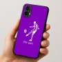 כיסוי בעיצוב אישי עם השם שלך לדגם - Motorola Moto E15 4G בעיצוב שחקן כדורגל