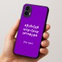 כיסוי בעיצוב אישי עם השם שלך לדגם - Motorola Moto E15 4G בעיצוב האלפבית היווני