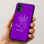 כיסוי בעיצוב אישי עם השם שלך לדגם - Motorola Moto E15 4G בעיצוב יד