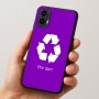 כיסוי בעיצוב אישי עם השם שלך לדגם - Motorola Moto E15 4G בעיצוב למחזר